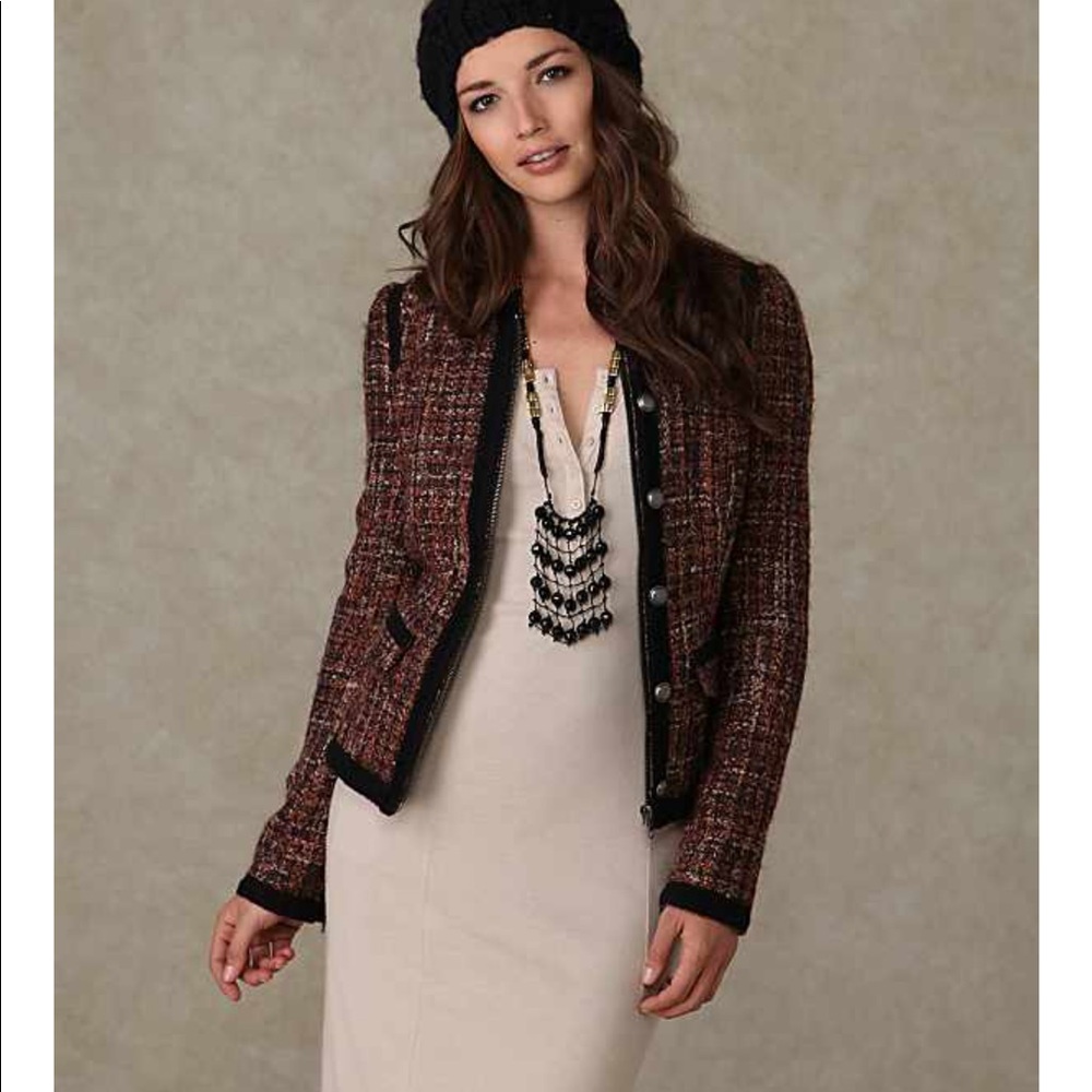 Free people tweed jacket